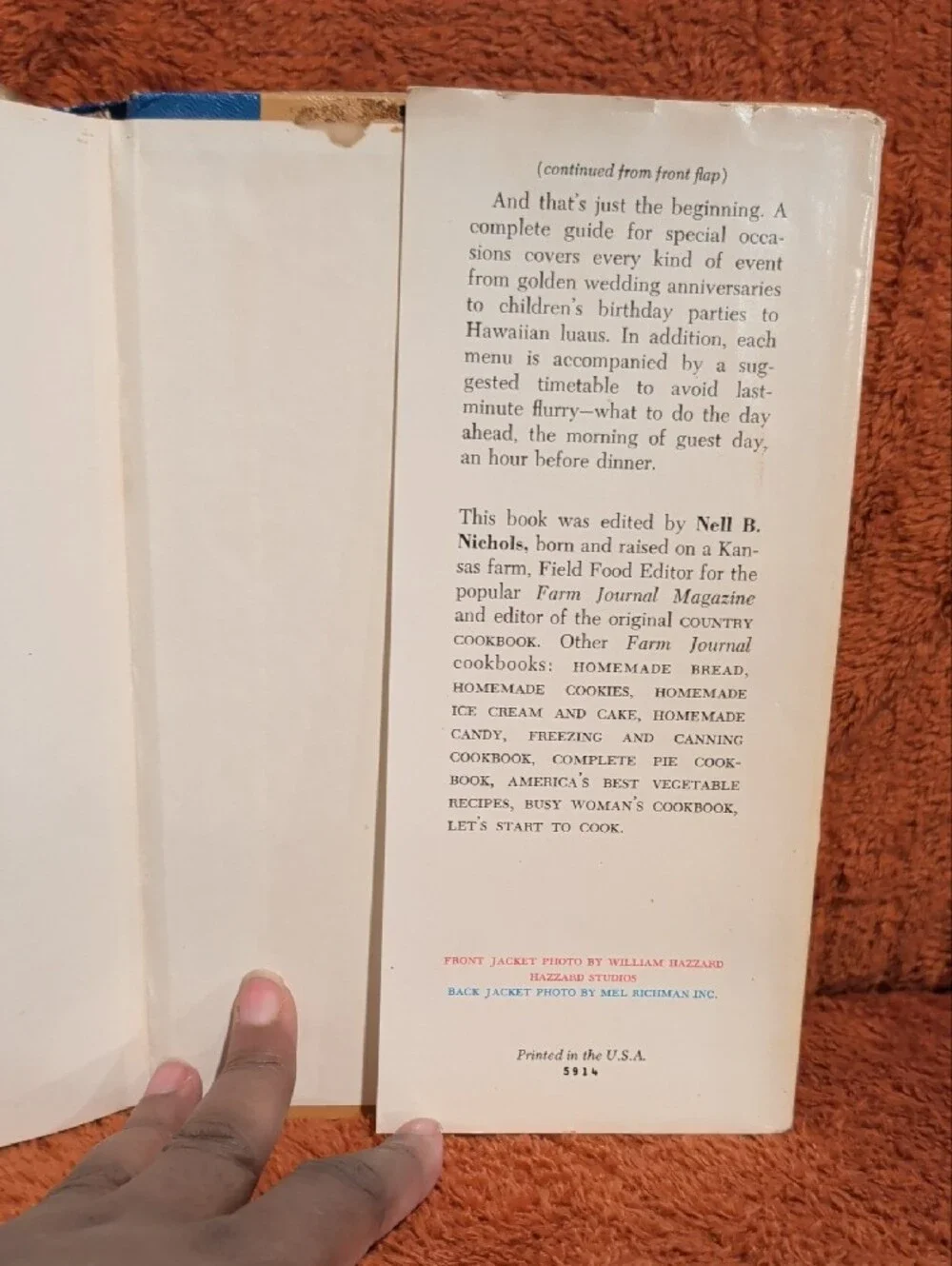 Doubleday & Company, Inc classic cookbook